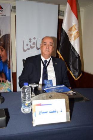 خلال مشاركته في المؤتمر الدولي الثاني حول التعليم في حالات الطوارئ و أوقات الأزمات بالقاهرة