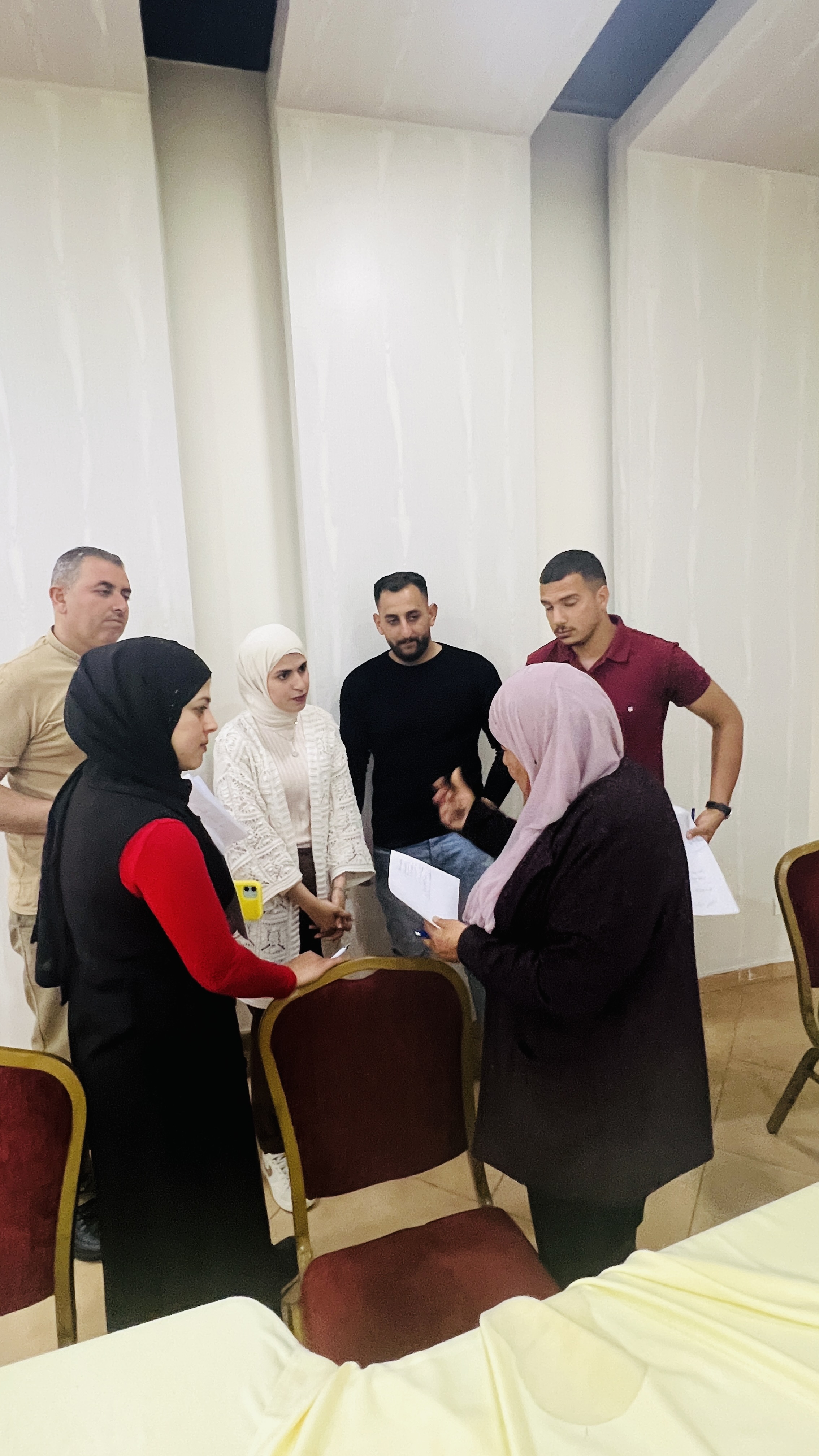 الدورة التدريبية حول الضغط والمناصرة  19/4/2025